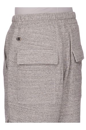 Champion X Rick Owens in jersey di felpa grigio melange RICK OWENS CHAMPION | CM01E1687CHMJ178